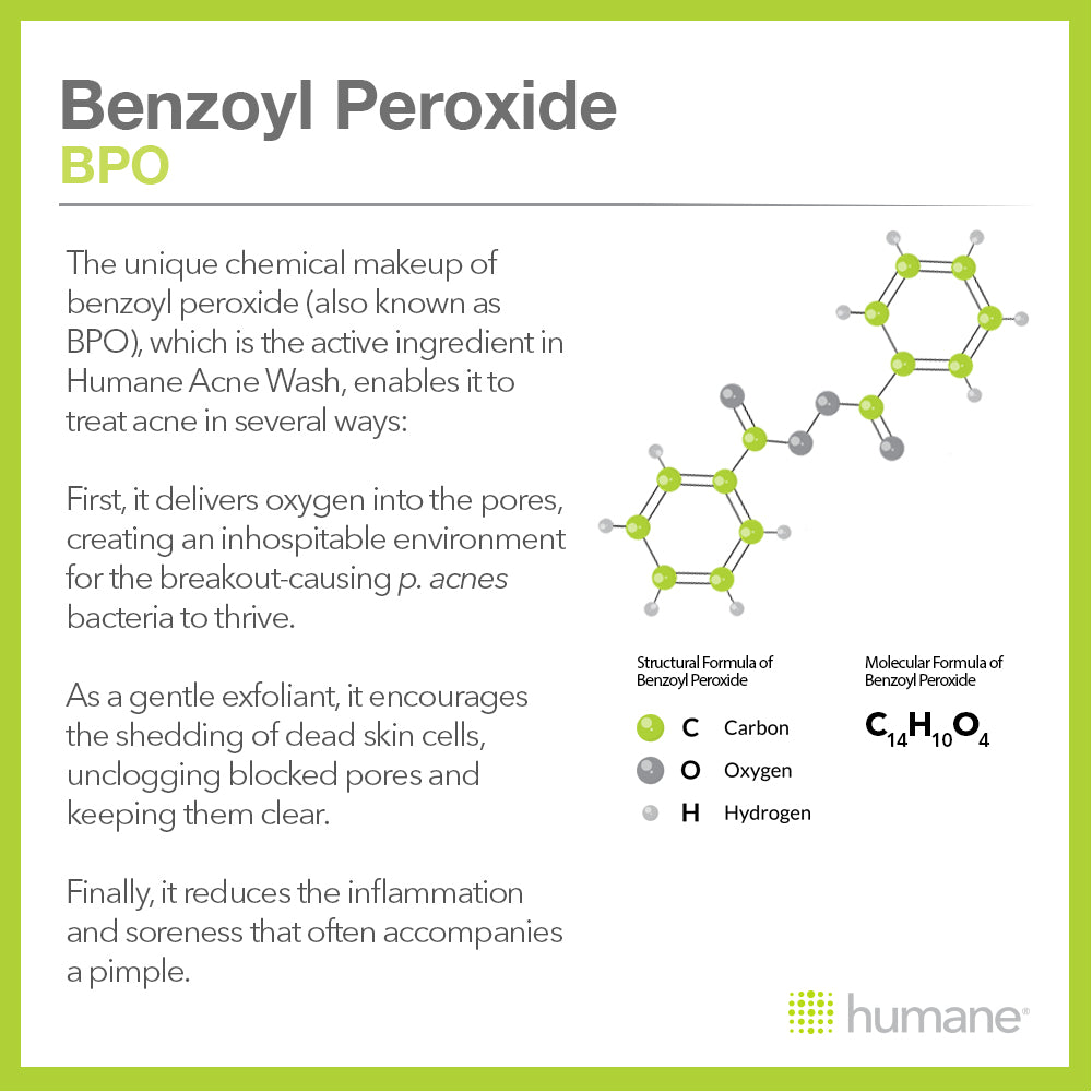 Humane Regular-Strength 5% Acne Wash