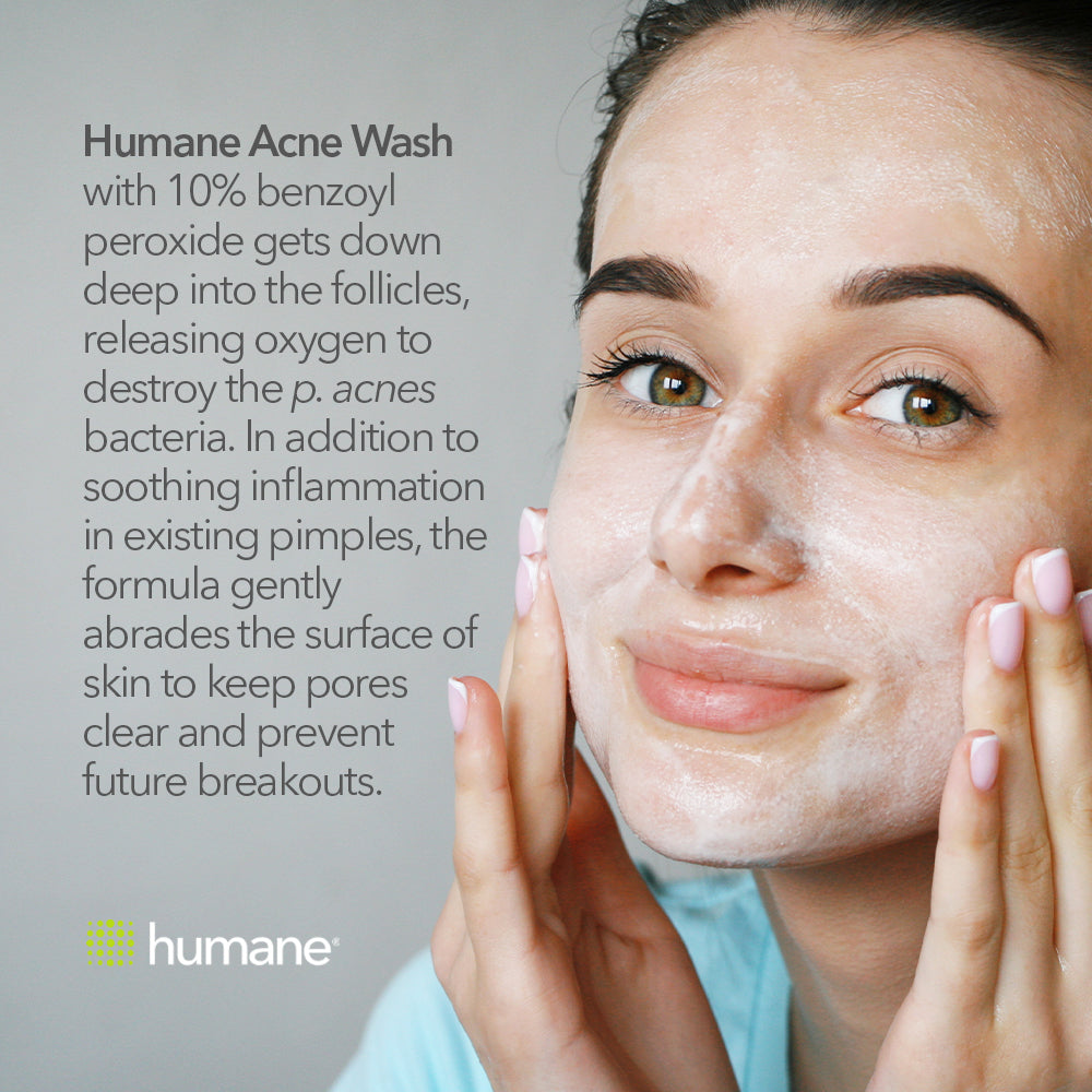 Humane Maximum-Strength 10% Acne Wash